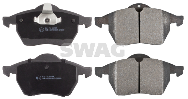 set placute frana,frana disc 40 91 6107 SWAG